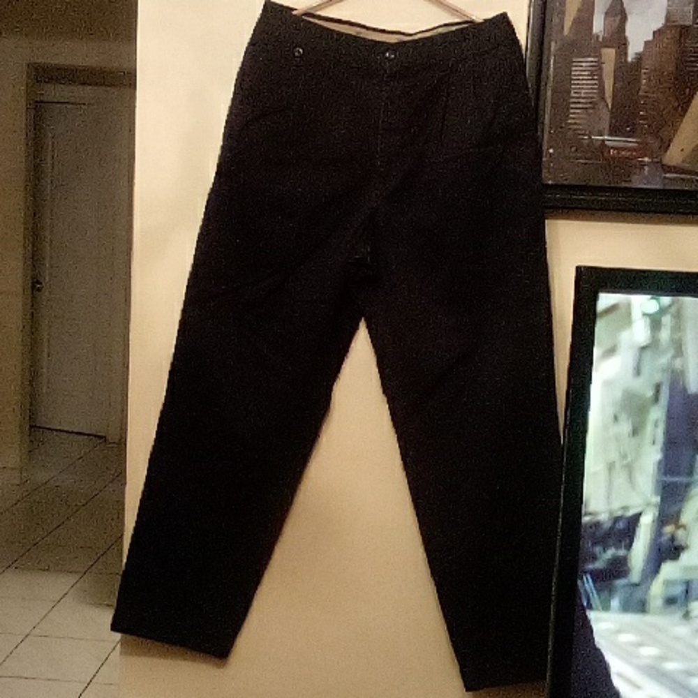 Men's Dockers pleated four pockets zip up casual pants